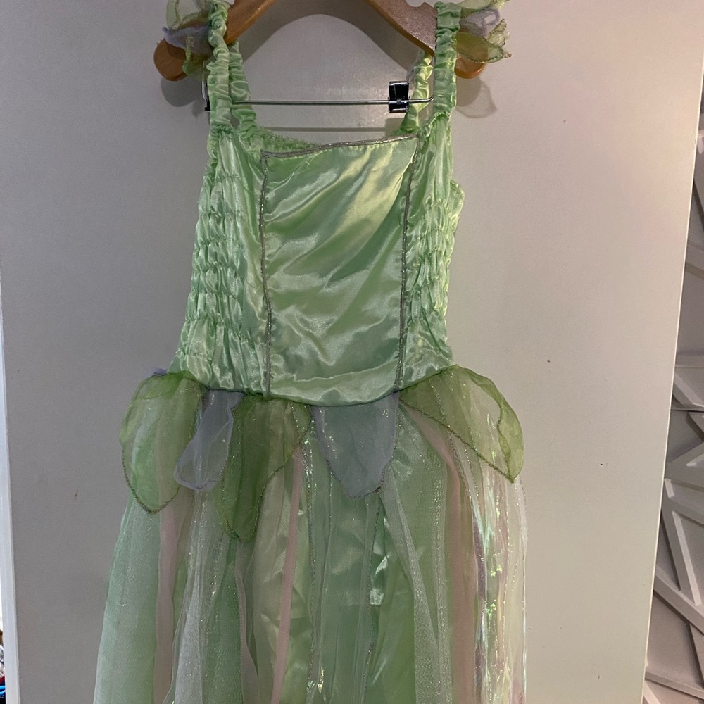 Princess fairy tinker bell costume dress.